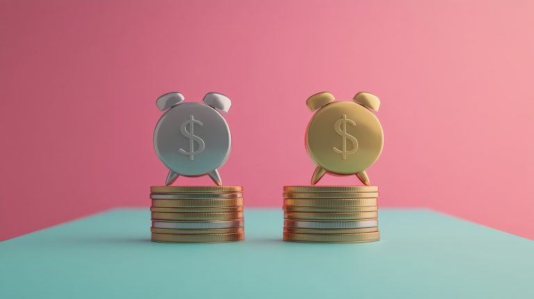 Interest rate and dividend concept. saving money wealth and financial concept, Business, Financial planning