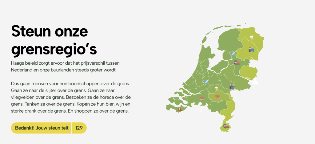 Steun onze Grensregio